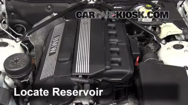 2004 BMW Z4 2.5i 2.5L 6 Cyl. Líquido limpiaparabrisas Agregar líquido